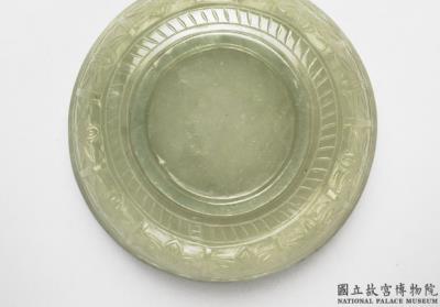 图片[3]-Jade round bowl with carving throughout, Ottoman Empire-China Archive